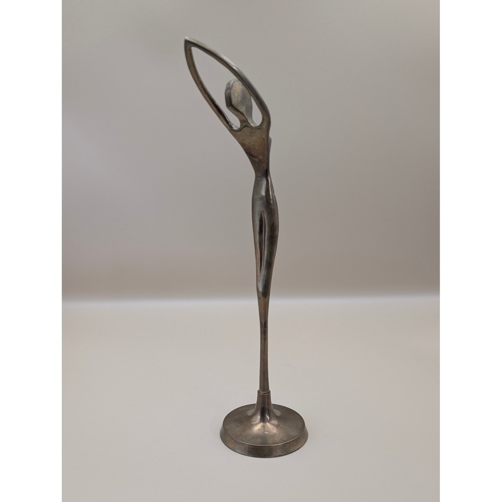 Vintage Mid Century Modern Female Figure Sculpture 12.5 Inch